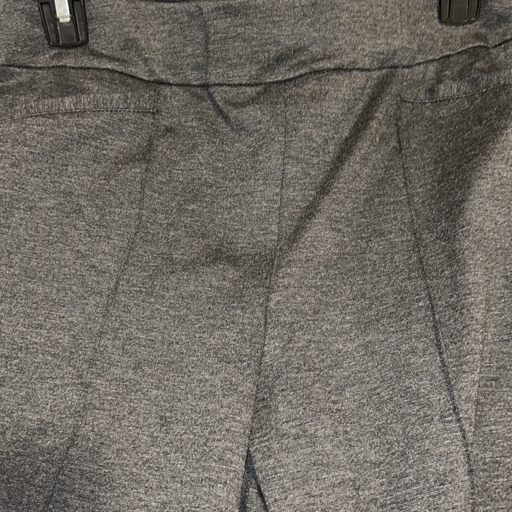 Cato Small Classic Gray Natural Waist Straight Leg Business Casual Pants NWT